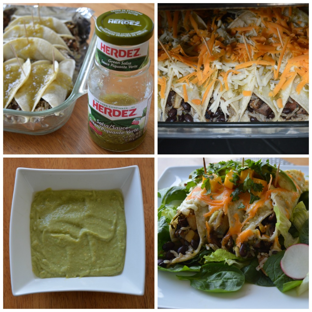 HERDEZ-EasyHispanicRecipes-LeftOverBBQEnchiladas-DAyofChild