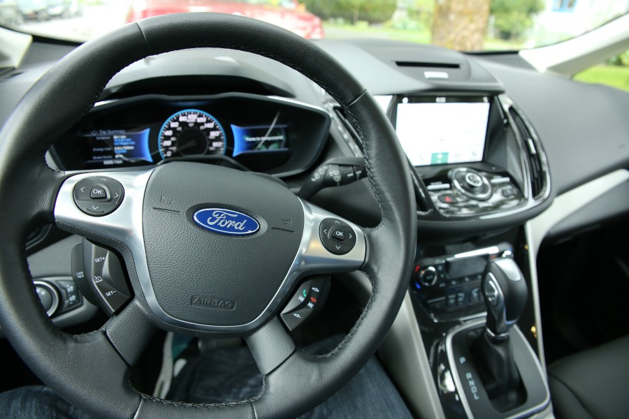 2016 FORD C-MAX ENERGI 5 way steering wheel