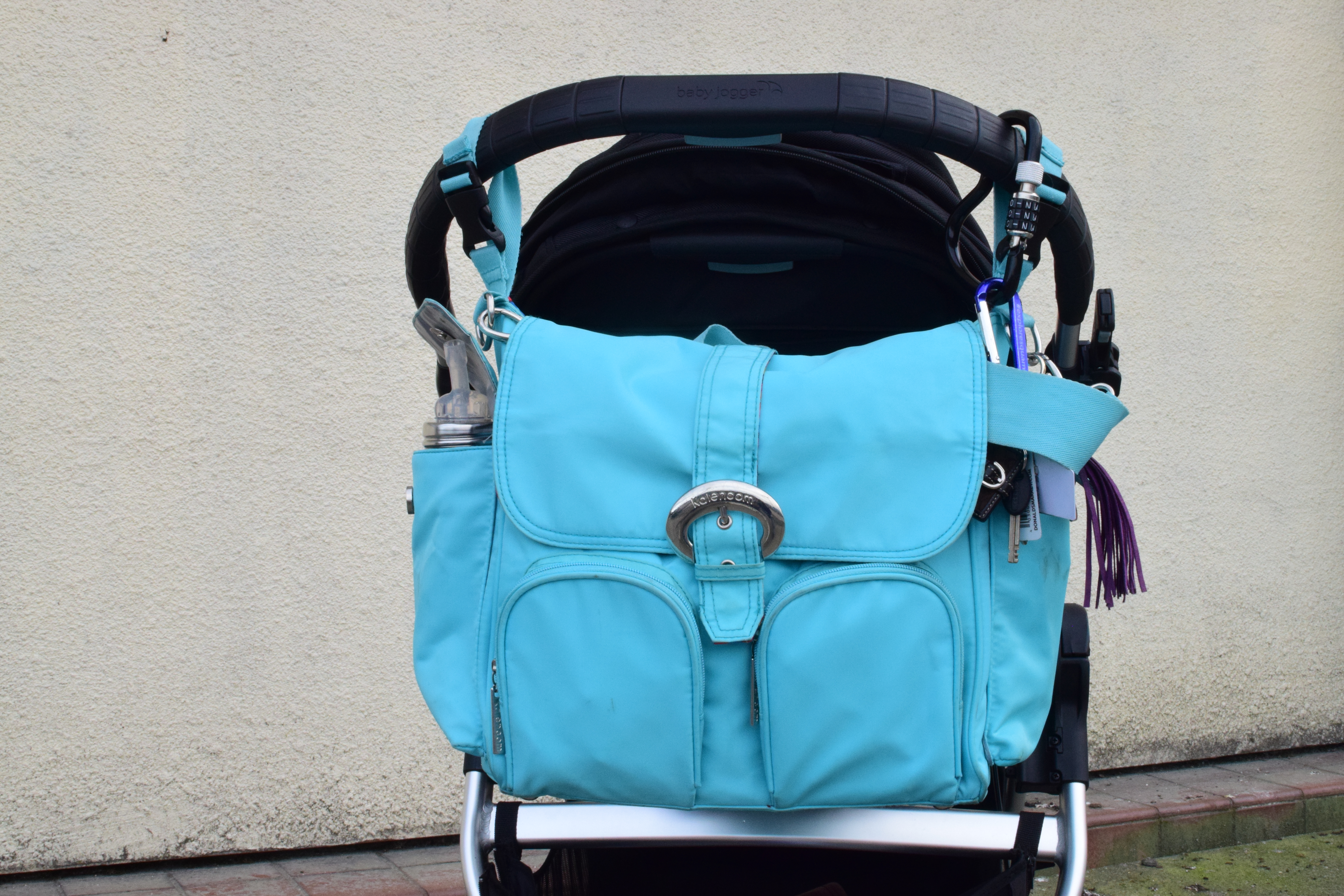 Kalencom-DoubleDuty-DiaperBag-Detachabale-StrollerStrap